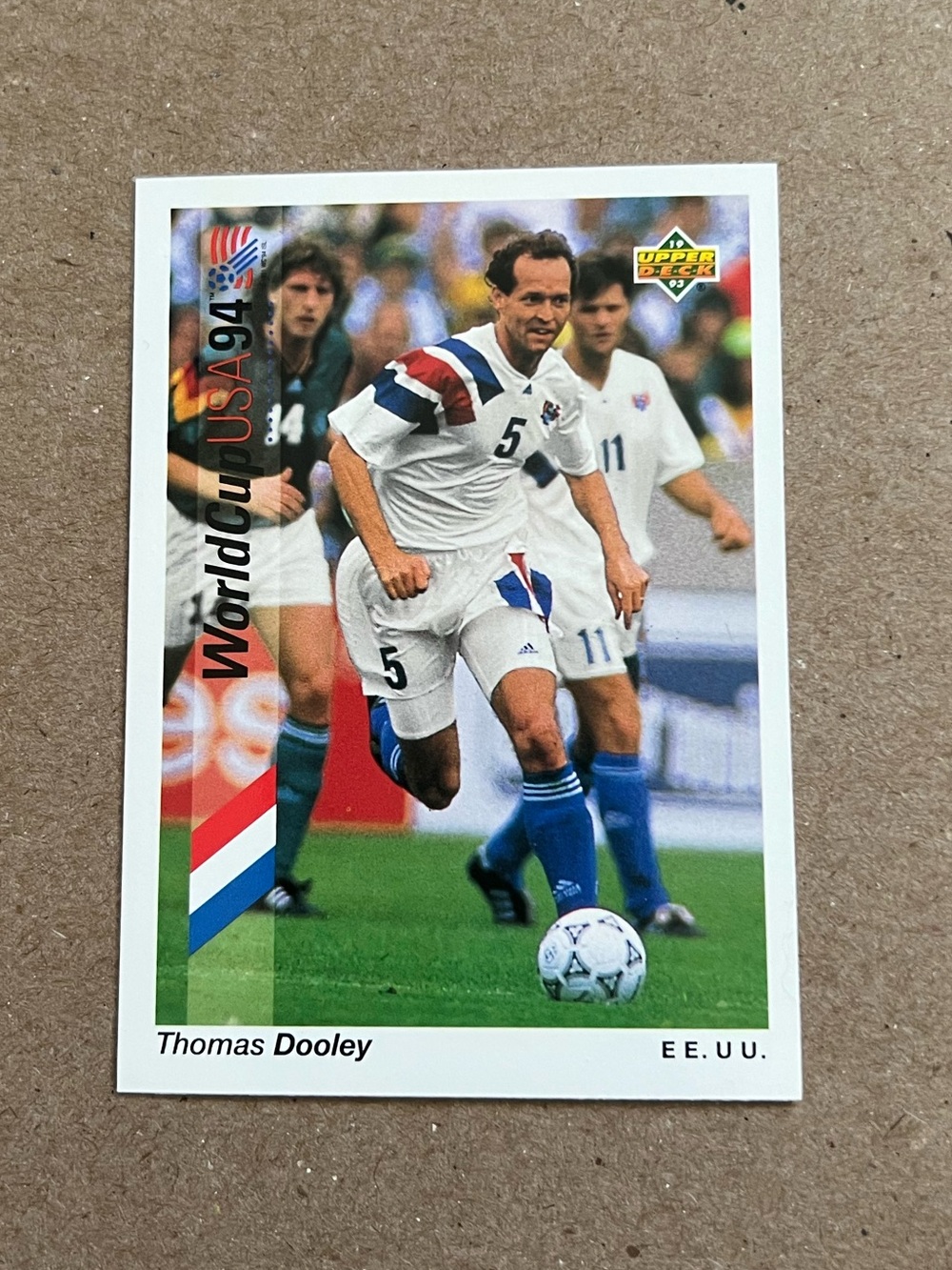 1993 Upper Deck World Cup 94 Preview - Thomas Dooley #148 Soccer Trading Card